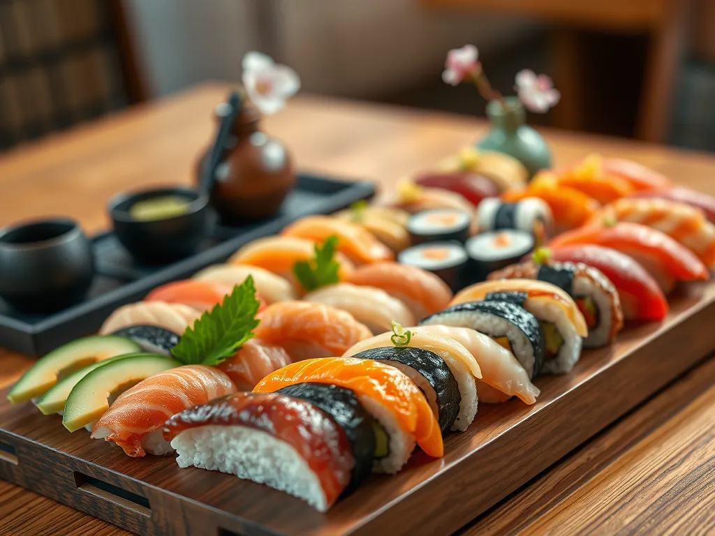 Ile kalorii ma sushi?