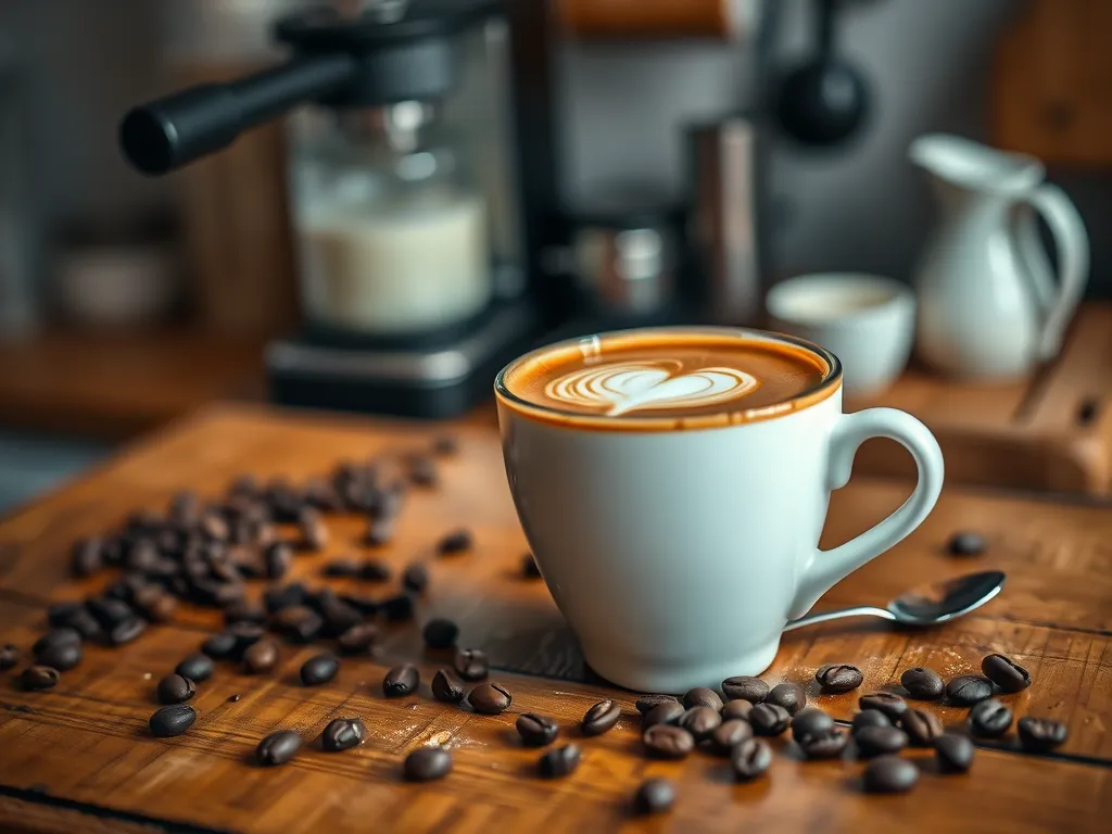 Ile kalorii ma kawa z mlekiem?