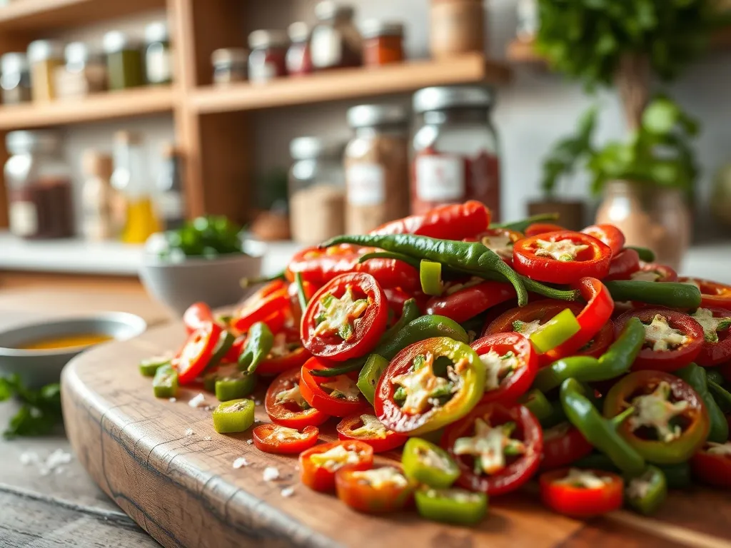 Łatwy przepis na marynowaną paprykę chili!