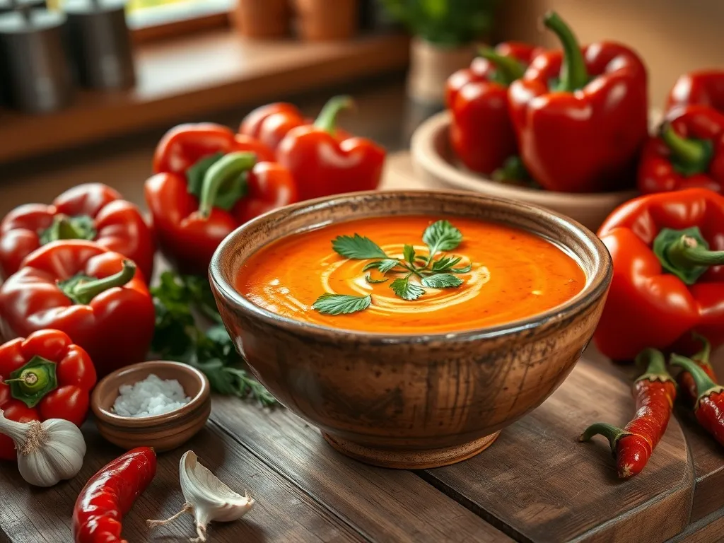 Jak zrobić smaczny krem z pieczonej papryki?