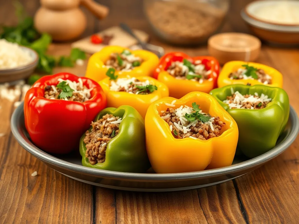 Papryka faszerowana mięsem mielonym – przepis doskonały!