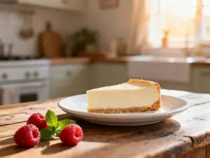 Zielone jabłko na kuchennej wadze, symbolizujące zdrowe odżywianie i dbanie o dietę.